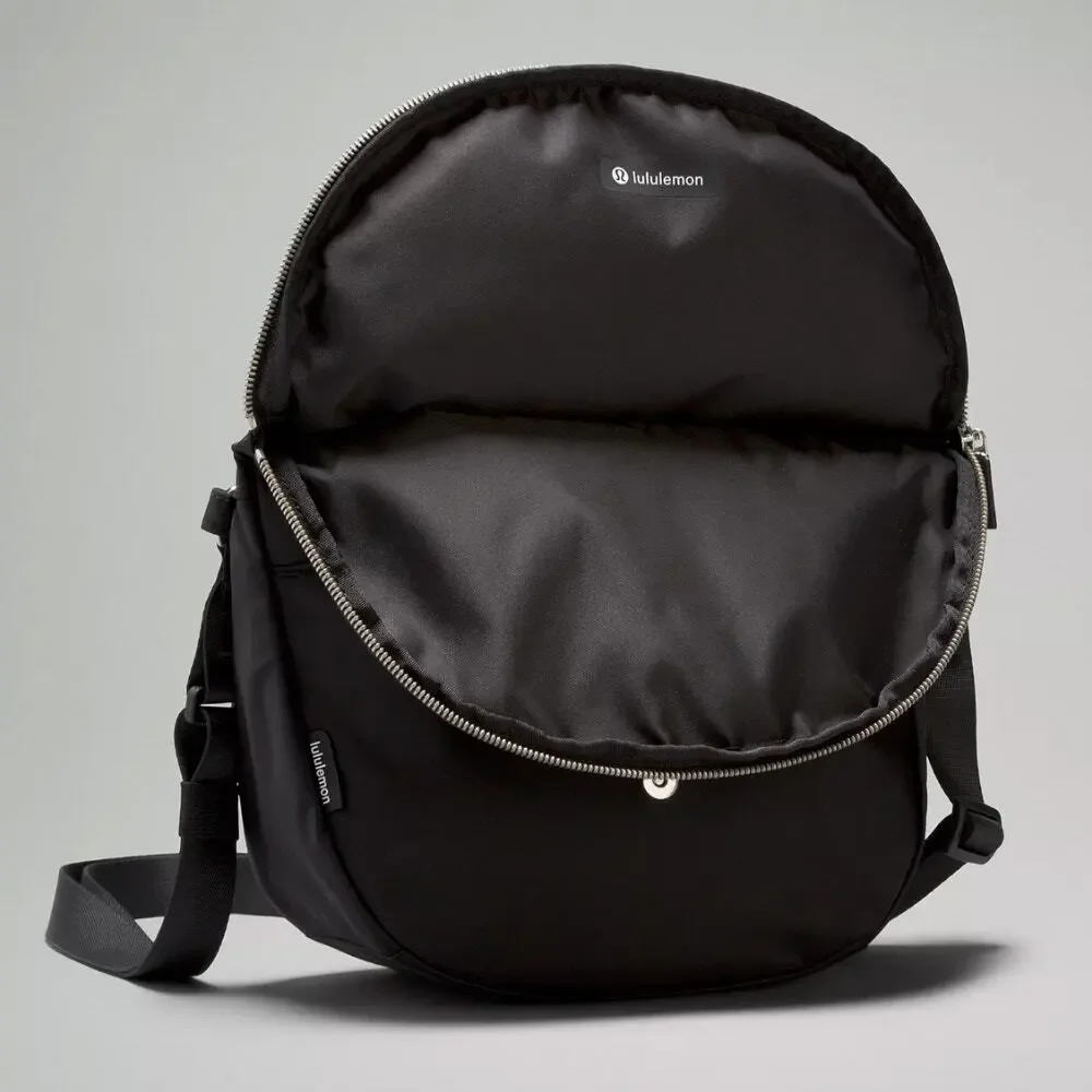 NEW Lululemon All Night Festival Crossbody Belt Bag 5L - Black/Silver